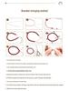 Mei Zhuo Double-Color Blue Mica Crystal Round Bead Bracelet