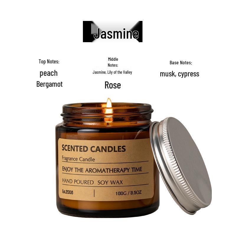 Elegant Scented Candles - High-End Decorative Gift with Chic Design for Birthdays and Special Occasions