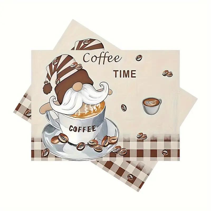 Classic Collection Linen Placemat for Dining Table - Heat Insulation Pad for Living Room and Restaurant Decor