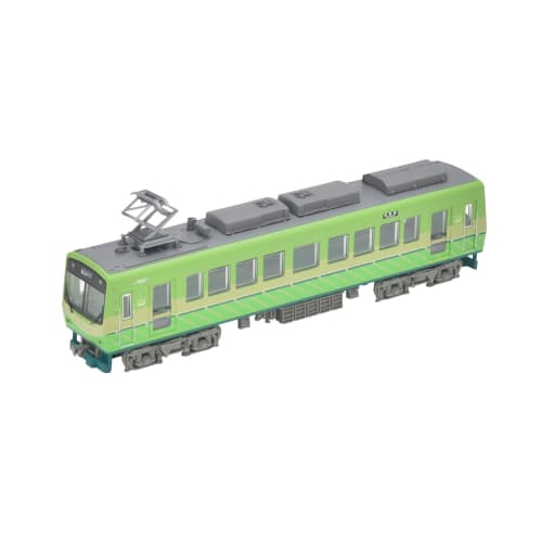 Railway Collection Tetsuro Eizan Railway 700 Series Car No. 712 Green Diorama Supplies