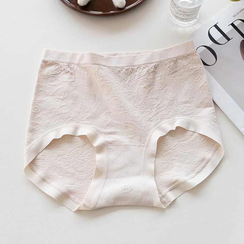 Big Size Female Summer Ultra Thin 100A Mulberry Silk Antibacterial Crotch Seamless Super Elastic Briefs