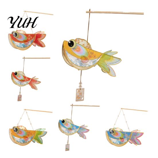 Traditional Style Home Decor DIY Fish Lantern Kit, Chinese Handheld Light Up with Culture Craft Handle, Mid-Autumn Spring Festival Kit for Kids Adults