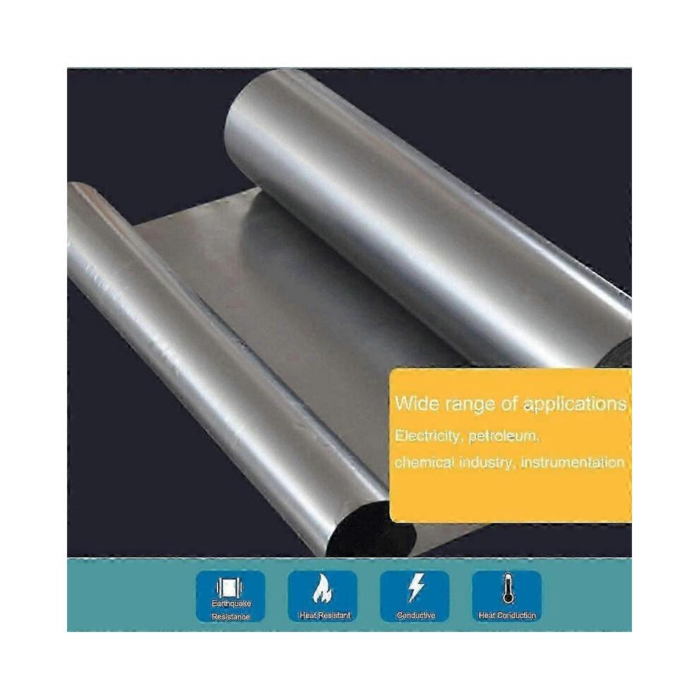 Grafitová fólie 0,1x500x2000mm Vysoká čistota Flexibilní vodivá fólie pro odvod tepla