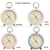1pc Simple Metal Quartz Alarm Clock, Nightstand Luminous Mute Clock, Suitable for Home, Office Decoration