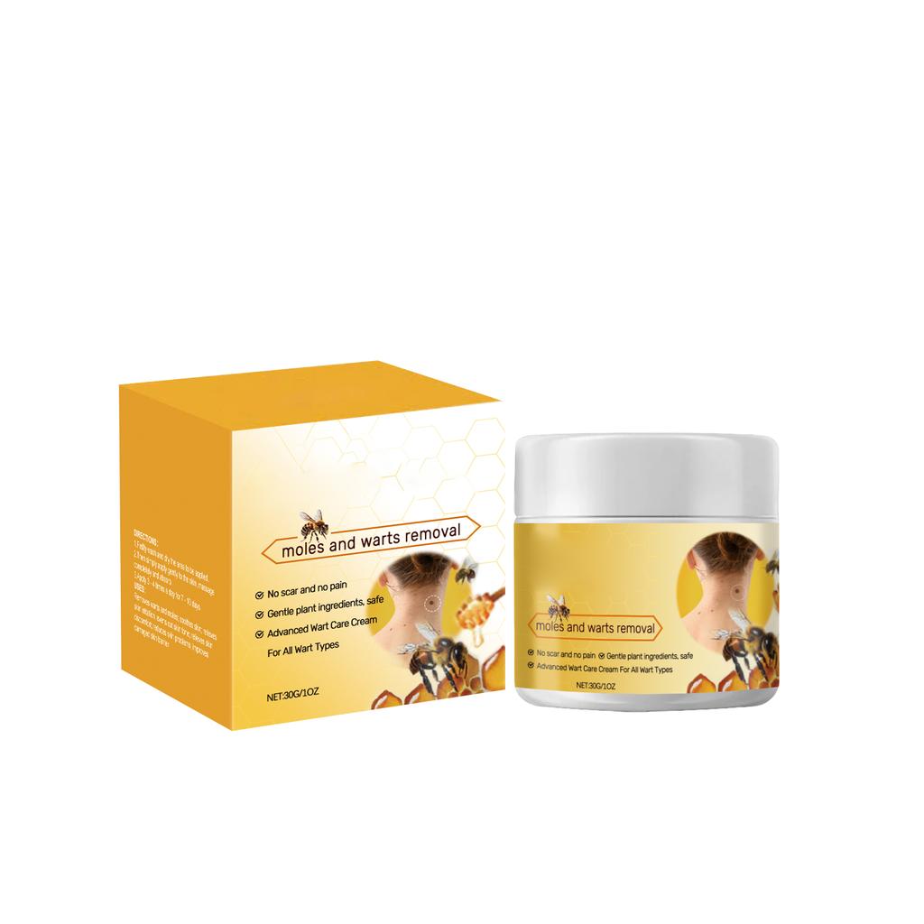 Crème pour la peau multi-effets Bee: Crème pour la peau nourrissante, hydratante, éclaircissante et réparatrice