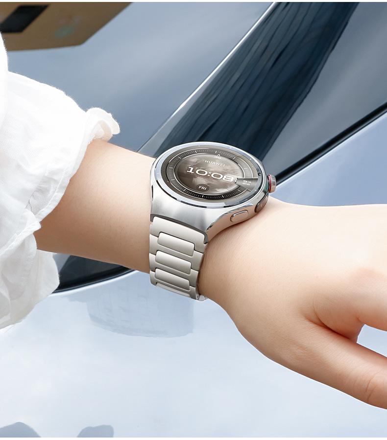 Huawei Watch 5 Slim Titanium Metal H-Link Strap for GT5/4 Pro Smartwatch