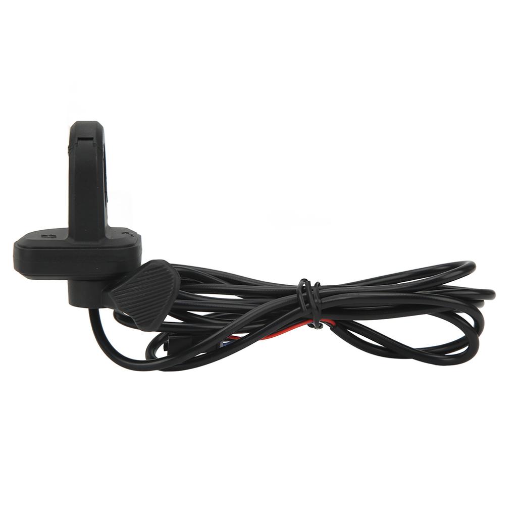 Thumb Throttle Accelerator with SM Connector Modified Finger Throttle for Electric Bike Scooter 12v To 72v