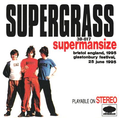 CD SUPERGRASS - Supermansize 3DSG017 3D Reality 1995 Rock Used