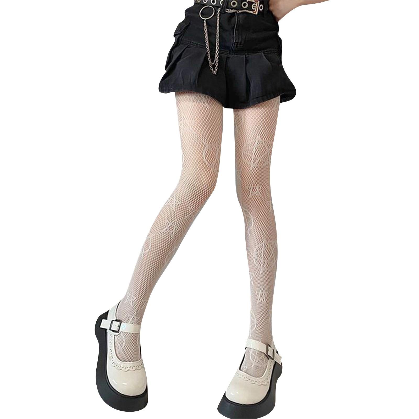 

Однотонные носки-сетка из кружева One Size белый