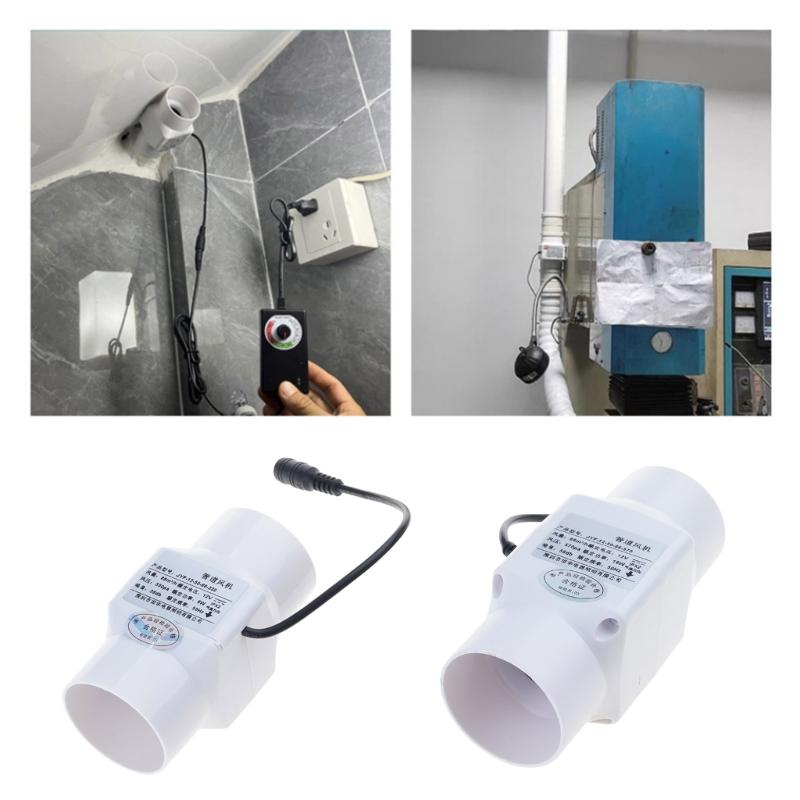 Quiet Operation Pipe Ventilation Fan Fit for Indoor Air Quality Improvement, Heating Cooling Mixing Flow Air Circulation