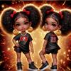 Diamond Painting African Girl Embroidery Cross Stitch Full Round Mosaic Portrait Rhinestones Handmade Hobby