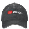 YouTubed Logo Baseball Cap American Video Streetwear Unisex Unisex Hip Hop Hats Designer Hiking Fishing Snapback Cap Gift Idea