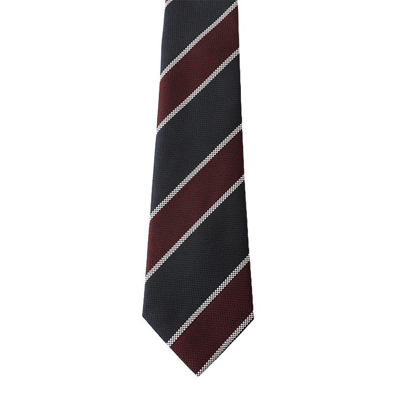 Gentleman British Style 8CM Mens Polka Dot Neck Tie Dark Green Brown Striped Silk Ties Luxury Soft Necktie Wedding Tuxedo Cravat