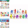 6/12pcs Garten Of Banban Modèles de Jouets Poupées Faites à la Main Pour Cadeaux d'Enfants