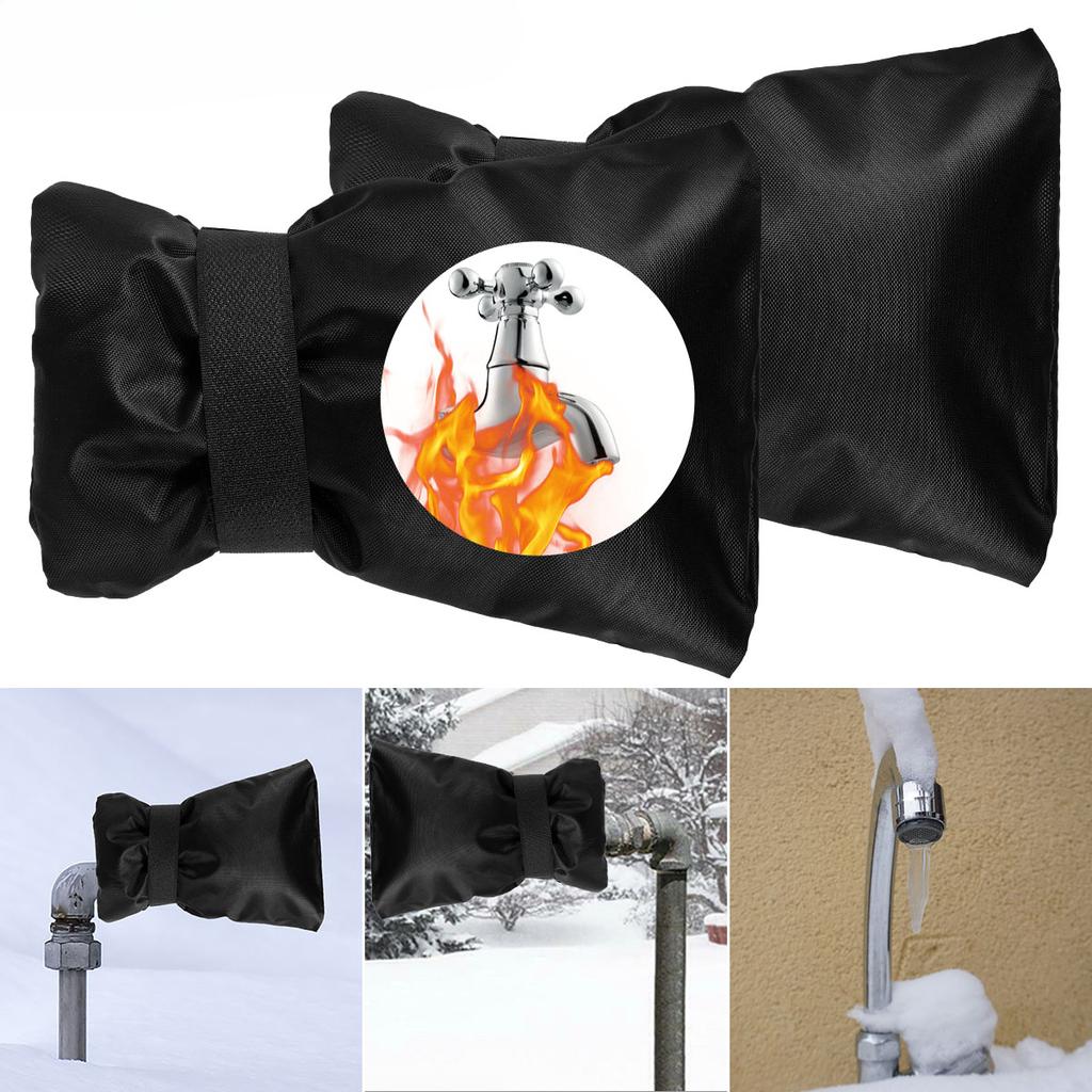 Frost Jacket Outdoor Tap Cover Outside Protector Insulated Faucet Glove Winter Water Pipes Cover