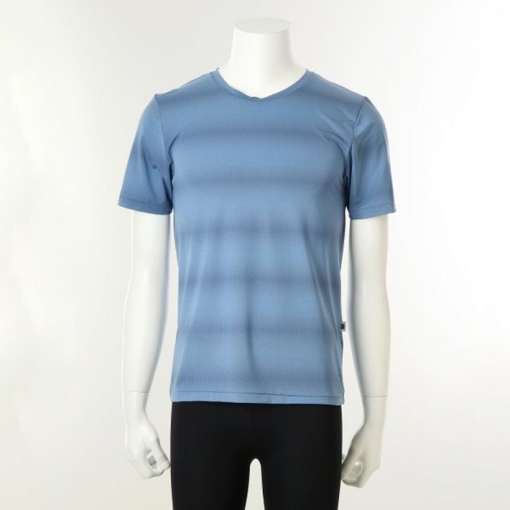 

Wacoal Men S Cool Running ShorT Sleeve T ShirT Wmv2456a Blue/95