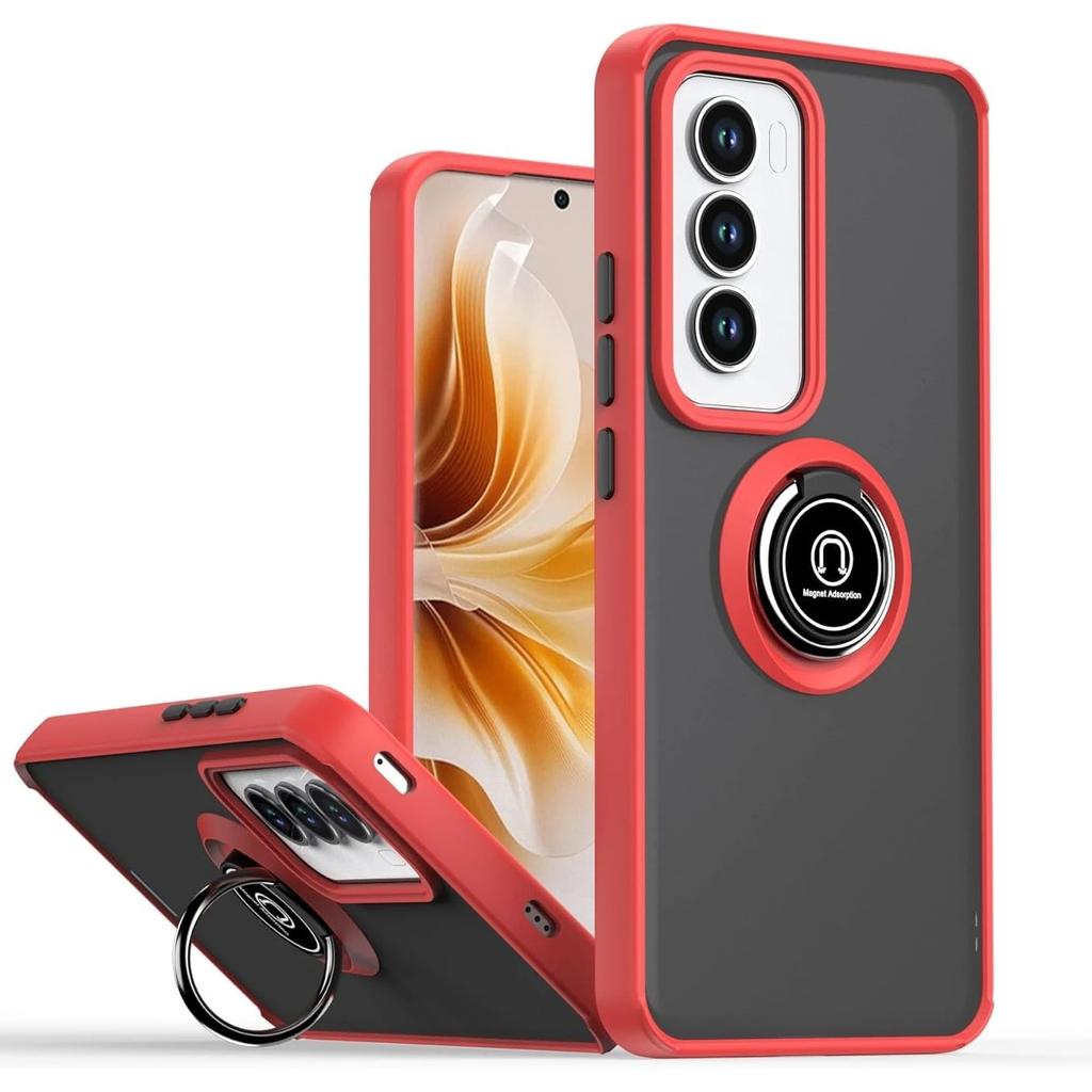 Kickstand Armor Matte Case For Realme C75 4G Realme 14x 5G Cover Ring Magnetic Stand Holder Shockproof Coque Fundas