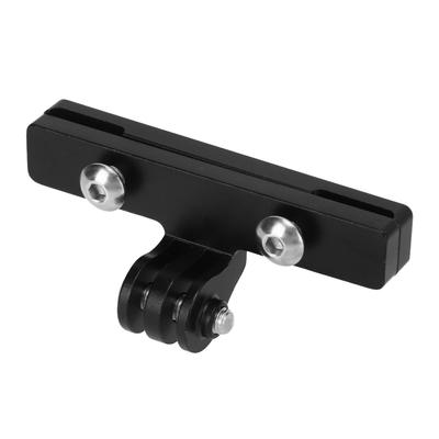 Soporte de montaje en riel para cámara de sillín de bicicleta, soporte de extensión de cámara de aleación de aluminio, abrazadera adaptadora para Hero