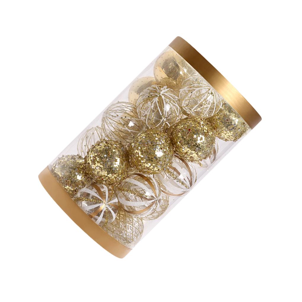 

Пластиковые праздничные украшения для елки, блестящие рождественские шары, широкое применение