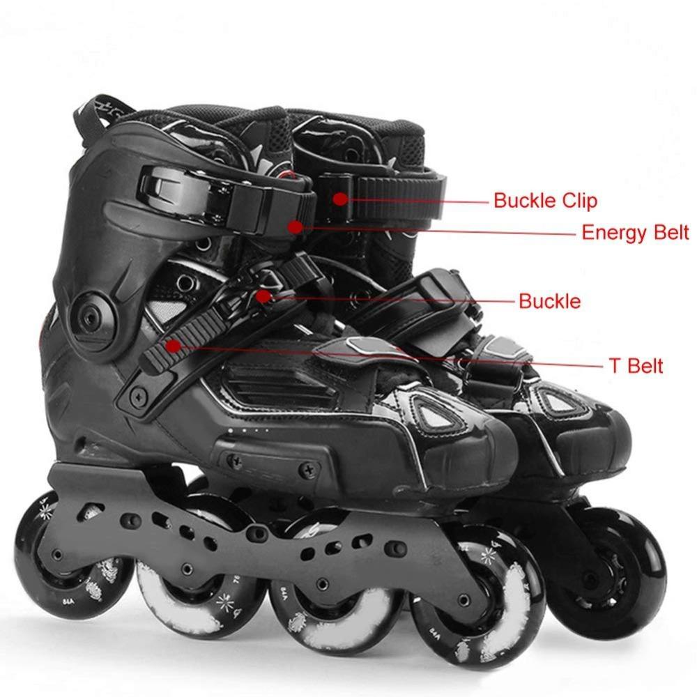 2PCS Adjustable Design Roller Skate Accessories Portable T Shape Belt For Roller Skating Shoes