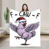 Halloween Gamer Pumpkin Crow Raven Bird Plush Flannel Blanket for Kids Soft Warm Bedspread Throw for Home Gift