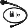 Shower Head with Hose, Outdoor Shower, Non-Metallic Outdoor Shower Matte Black