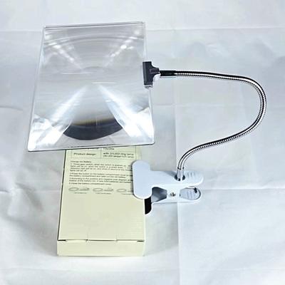 Loupe à support de cou flexible Loupe pratique Loupe polyvalente mains libres pour la lecture et l'artisanat