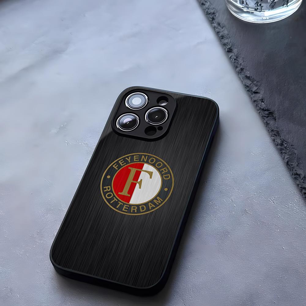 F-FeyenoordS Football Club Phone Case Tempered Glass For IPhone 17 13 14 16 12 15 11 Pro Max Plus Mini X XR SE2020 Coque