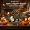 2D Flat Desktop Decoration Wooden Halloween Decorative Plate Funny Pumpkin Ornament  Home