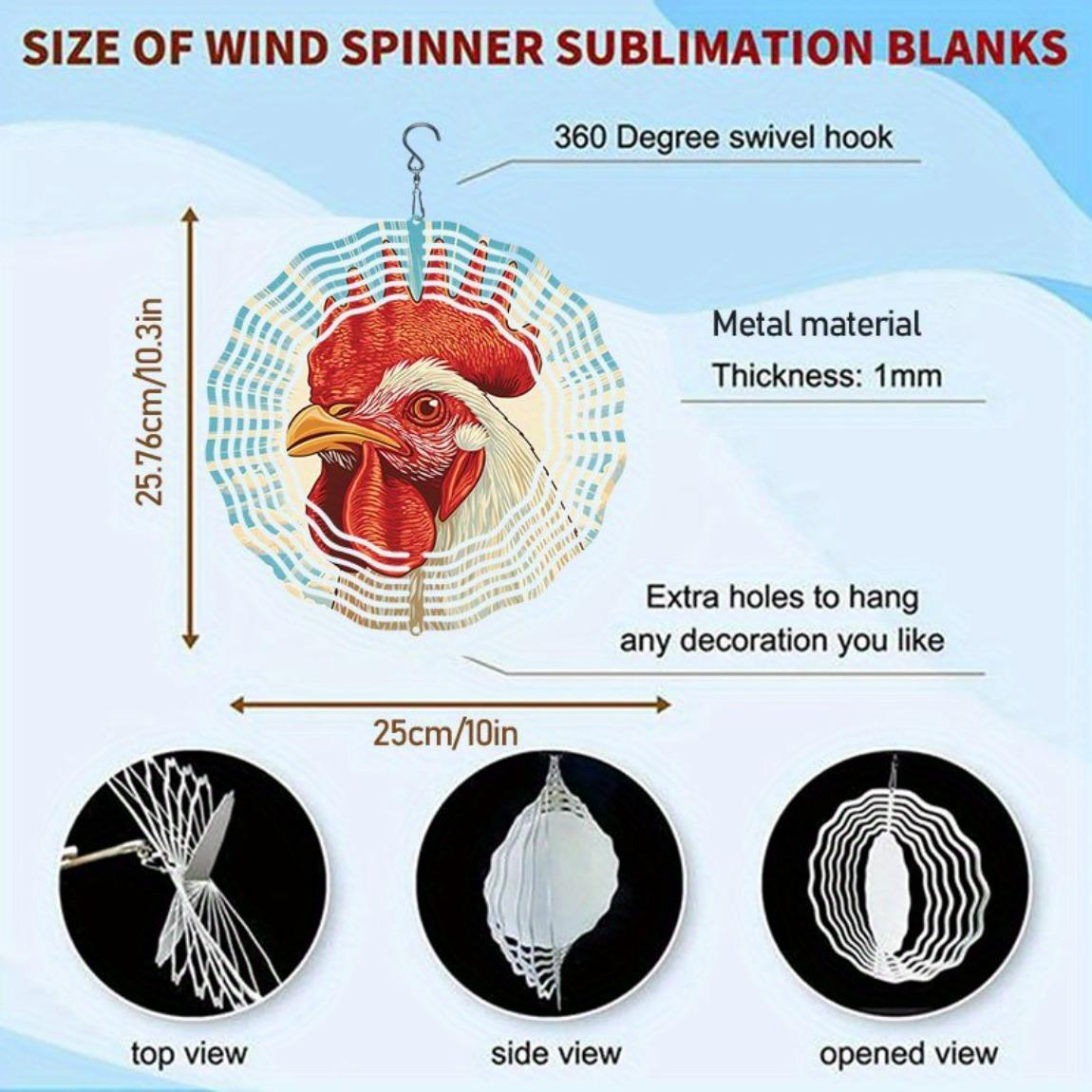 

Farmhouse Rooster Metal Wind Chime - Rustic Red & White Outdoor Decor for Garden, Patio, Yard | Handcrafted Country Charm 01A