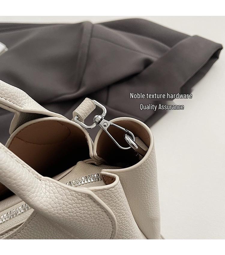 2025 Frühling/Sommer Damen Stilvolle Koreanische Bucket Bag – Vielseitige Lässige Schulter- & Umhängetasche