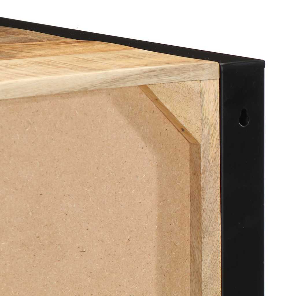 Nightstands 2 pcs 40 x 35 x 25 cm Rough Solid Mango Wood
