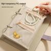 2026 New Style Gold Jewelry Storage Book with Large Capacity Earring Compartments