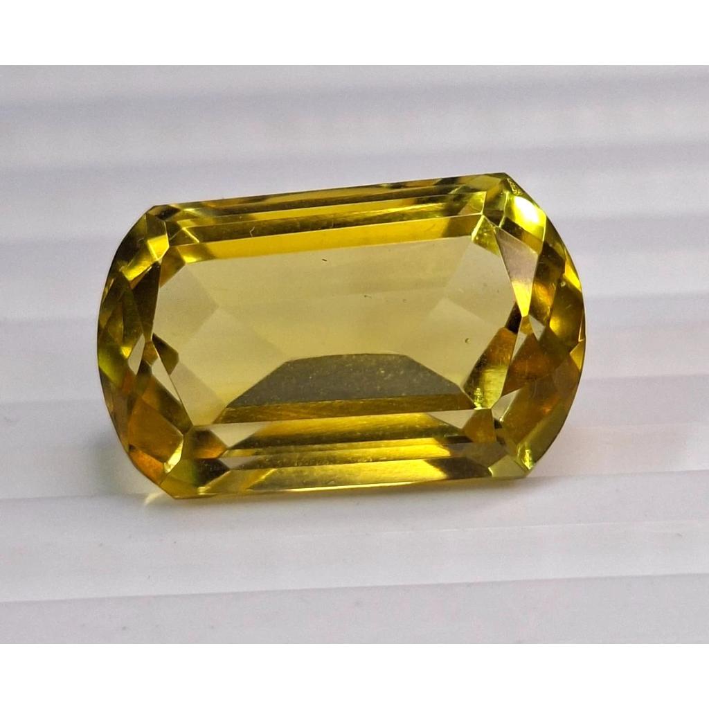 Yellow Sapphire Natural 13-15 Ct Fancy Cut Fabulous Certified Loose Gemstone