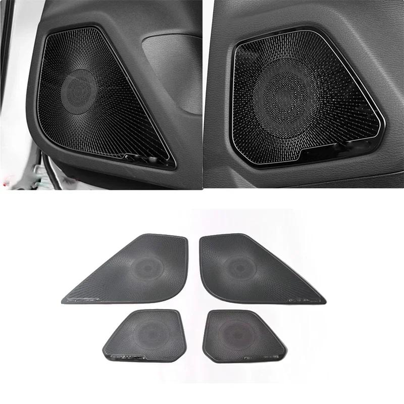 ABAIWAI Interior For Mitsubishi Outlander   2024 4 Door Audio Speaker Loudspeaker Frame Horn Decoration Cover Trim