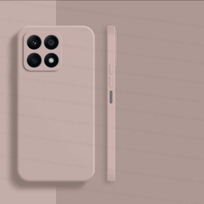 Husă Pentru Honor X8a Husă Honor X7a X8a X9a Huse Original TPU Rezistent la Șocuri Silicon Lichid Protecție Spate Telefon Honor X8a