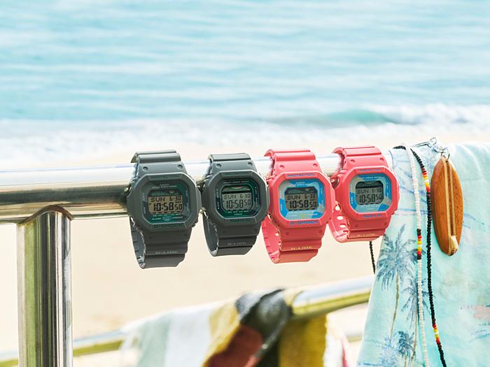 Casio Herren Resin 200M Wasserdicht Stoßfest Alarm Quarz Uhr BLX-560VH-4