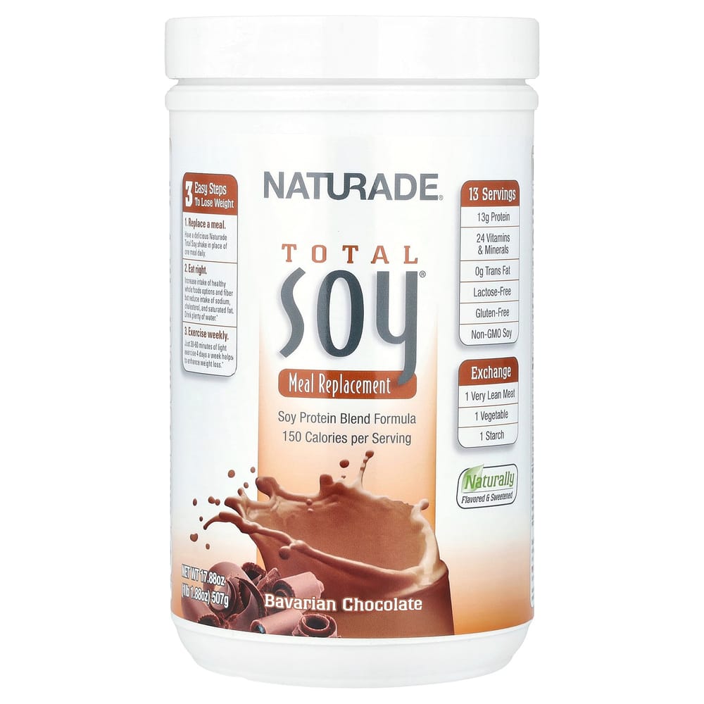 Naturade Total Soy Meal Replacement Bavarian Chocolate 507g (17.88oz) 507g - 1 ea