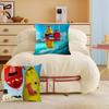 Anime L-Larva Pillow Cushion Cover Pillowcase Living Room Sofa Home Decor Customized