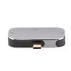 Docking Station 3 in 1 Type C Male to Mini DP USB A Type C Female USB C Dock for Windows for Android for OS X