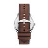 Dayliner Medium Brown Leather Watch Three-Hand