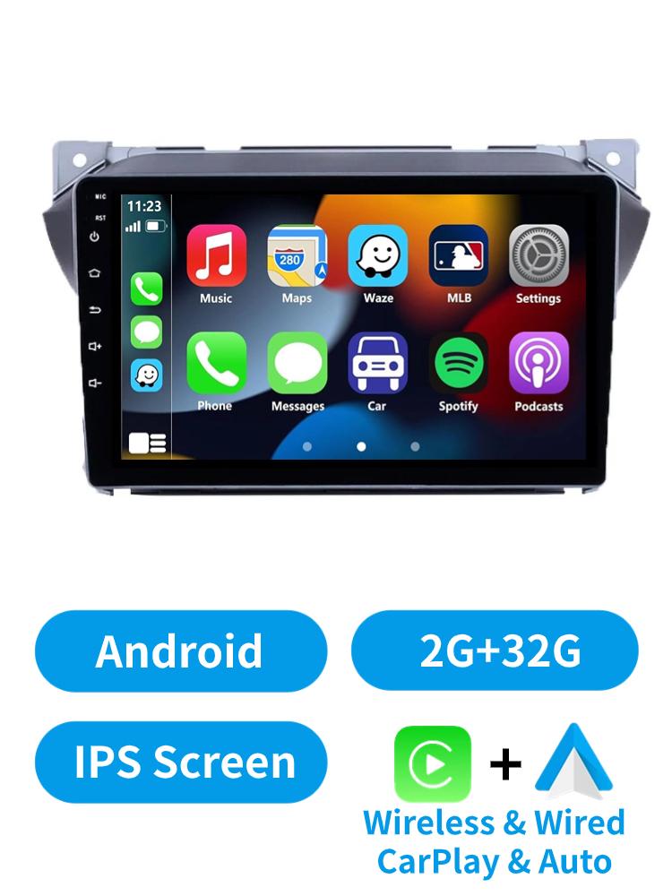 

ACODO CarPlay Radio Android 2G+32G для Suzuki Alto 2009 2010 2011 2012 2013 2014 2015 2016 Мультимедиа Стерео Автомобильный Навигатор Плеер