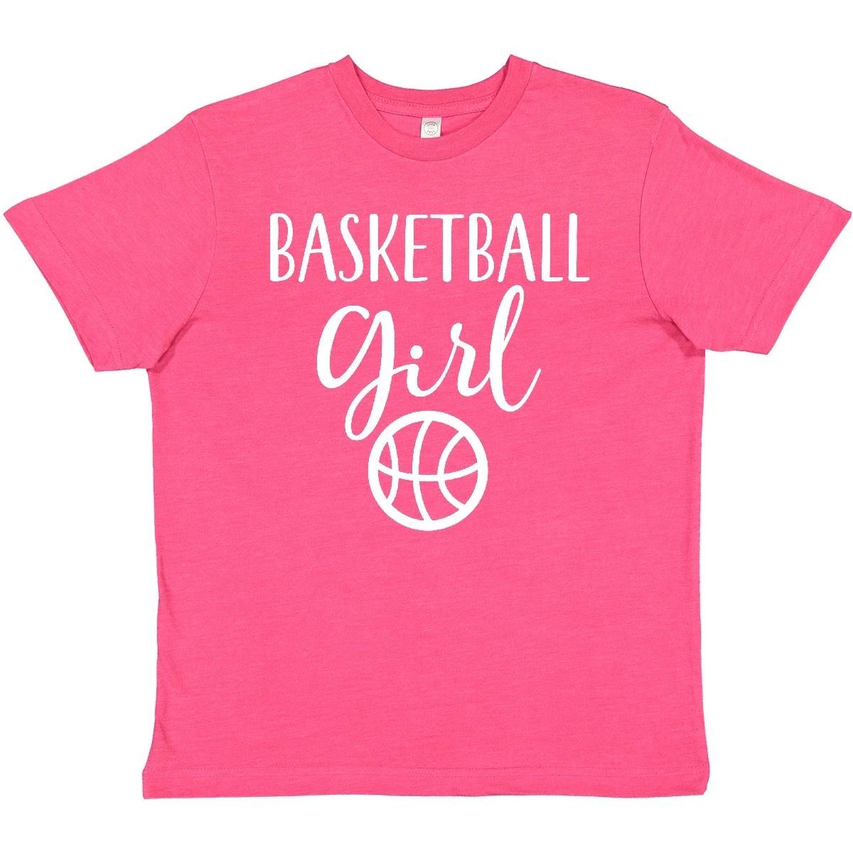 Inktastic Basketball Girl Sports Youth T-Shirt Girls Clothing Player Tee Kids 160
