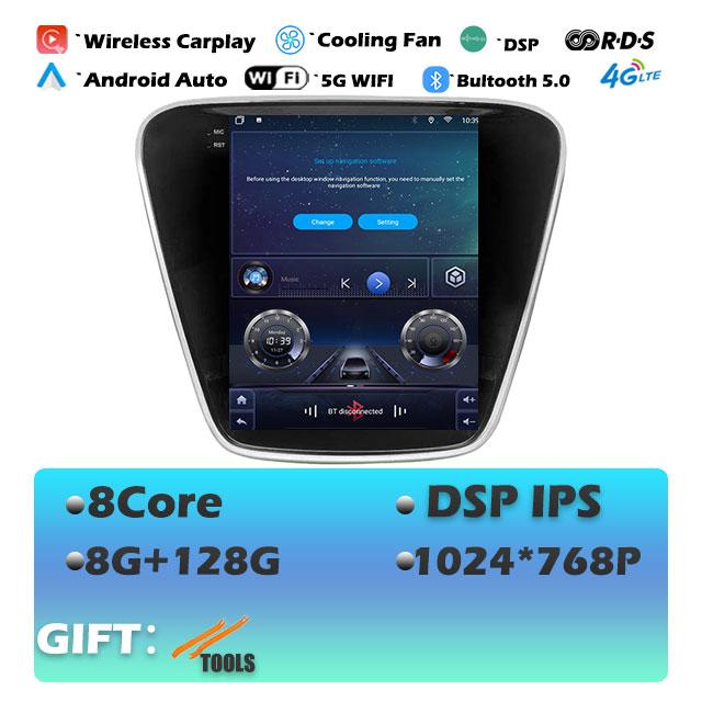 9.7" For Chevrolet  Cavalier 2016-2019 Carplay Android 14 Car Radio Multimedia Video Player Navigaion Head Unit Stereo