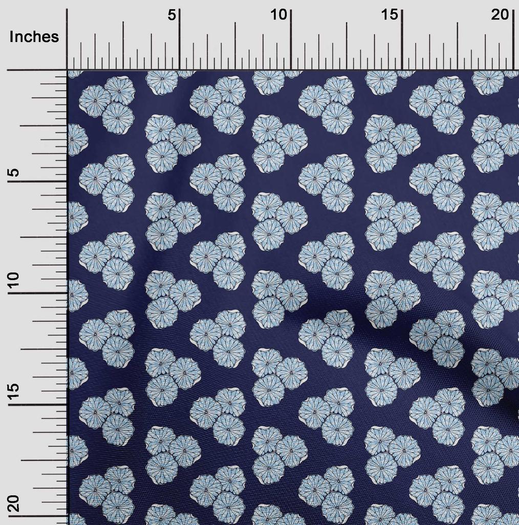 oneOone Cotton Flex Beige Fabric Asian Block Sewing Craft Projects Fabric Prints by Yard 40 Inch