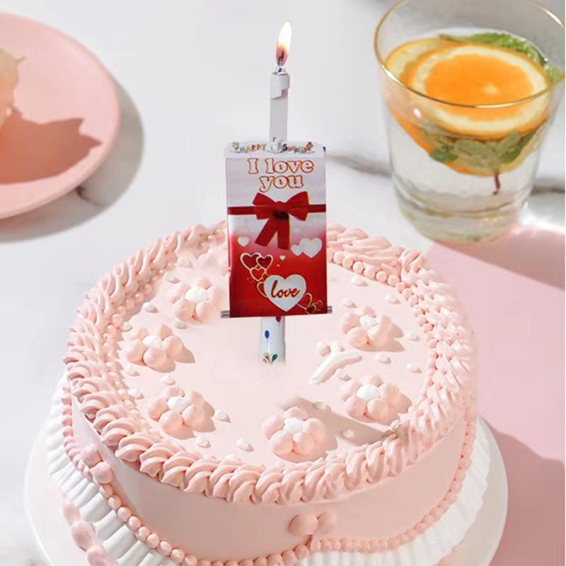 Candy Fireworks Candle Prank Surprise Clown Birthday Cake Atmosphere Party Baking Decoration Funny Spray Flower Candle