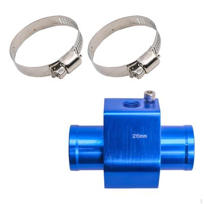 Tubo di giunzione per temperatura dell'acqua per auto, facile da installare, lunghezza durevole di 6,8 cm con fascette stringitubo
