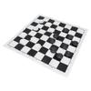 Checkers Set Stackable Black White Plastic Pieces Draughts Board Game with Transparent Box for 3 Years Old Above