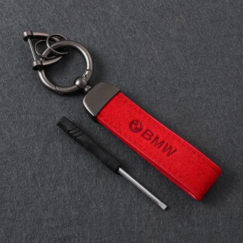 2025 Car Keychain Key Chain Vintage Leather Keyring Pendant For BMW E93 F10 F20 F30 F40 F15 F25 F26 F31 F49 F86 M3 M5 X3 X1
