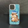 Sea Otters Animals Cute phone Case for iPhone 17 11 12 Pro Max Plus Mini Air SE  16e 14 15 16 13 Soft Shell